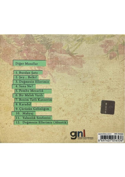 Dikkat Dikkat CD CD Model ‎– Diğer Masallar 2011 Baskı Müzik CD fiyatları