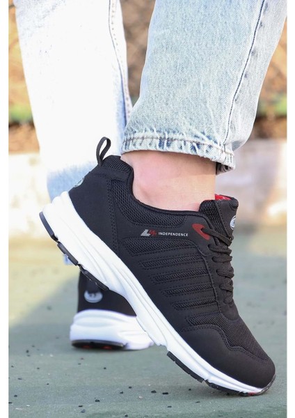 Rahat Taban Garantili Unisex Spor Ayakkabı - Siyah - 38 fiyatları