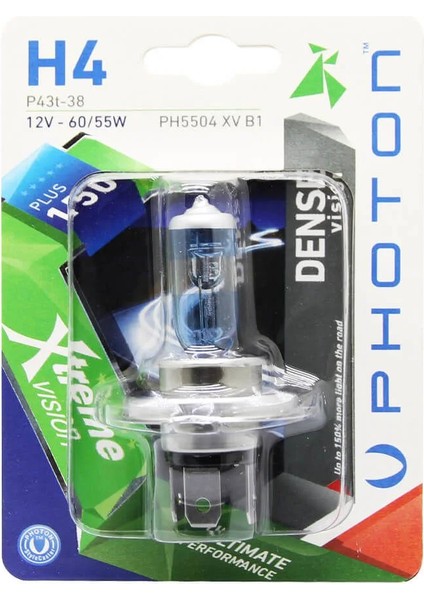Photon H4 Xtreme Blister + %150 Fazla Işık PH5504 Xv B1 1 Adet