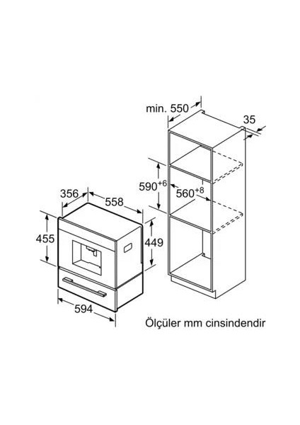 Siemens CT636LES1 Kahve Makinesi Ankastre modelleri