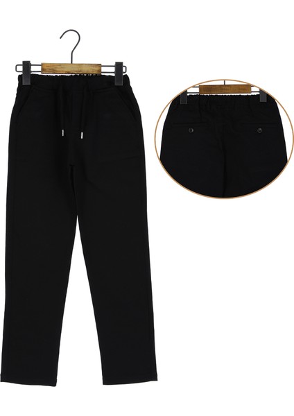 Erkek Çocuk Pantolon Gabardin Lastikli