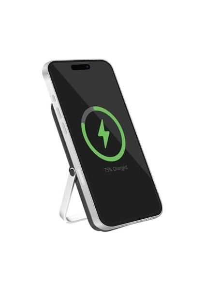 X-Powermalus Manyetik Standlı Kablosuz 10.000MAH Powerbank (Siyah)