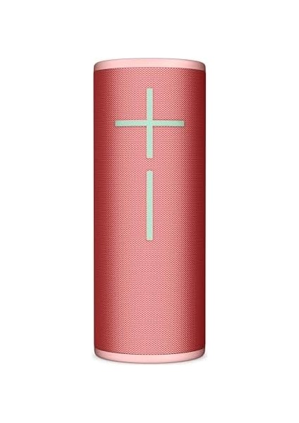 Ears Boom 4 Taşınabilir Su Geçirmez Bluetooth Hoparlör, 360 Derece, Güçlü, Sürükleyici, Kristal Netliğinde Ses, 15 Saatlik Pil Ömürlü ve 45M Kullanım Mesafeli Batmaz Hopalör, Pembe