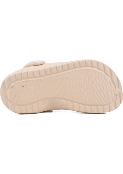 Ekru Hafif Kız Çocuk Sabo Terlik 205 F indirimleri