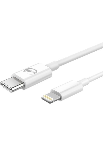 Apple iPhone 6s Plus L-Force Usb-C Lightning Hızlı Şarj Kablo 1mt. Type-C Type-C Lightning Kablo