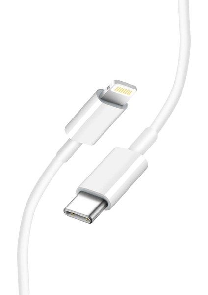 Apple iPhone 6s Plus L-Force Usb-C Lightning Hızlı Şarj Kablo 1mt. Type-C Type-C Lightning Kablo
