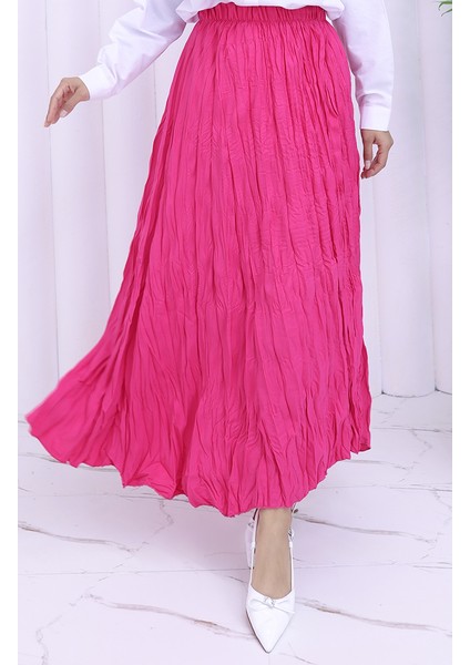 Beli Lastikli Kreş Etek 0050-01 Fuşya modelleri