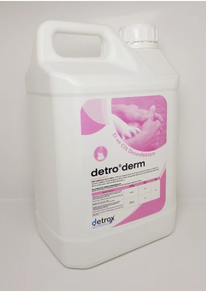 Detroderm El ve Cilt Dezenfektanı 5 lt