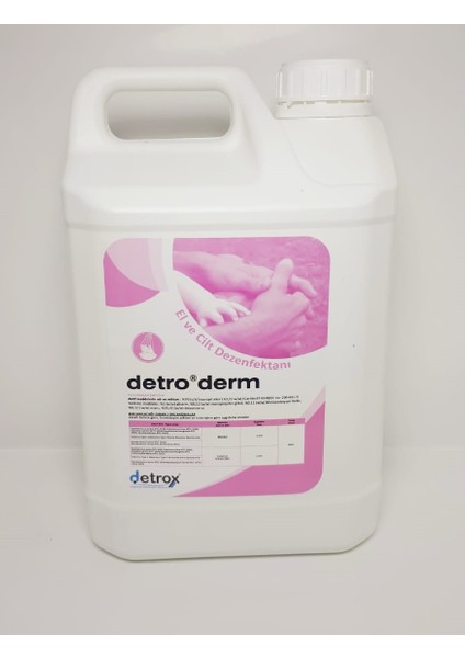 Detroderm El ve Cilt Dezenfektanı 5 lt fiyatları
