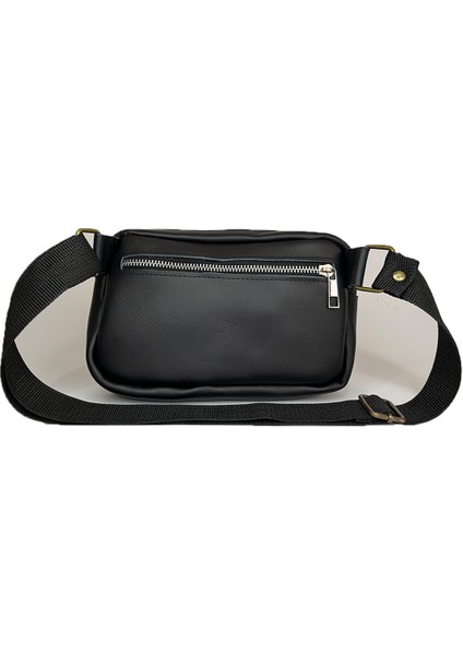 Hakiki Deri Unısex Omuz ve Postacı Çantası - Ayarlanabilir Askılı, Günlük & Şık Kullanım,Siyah modelleri