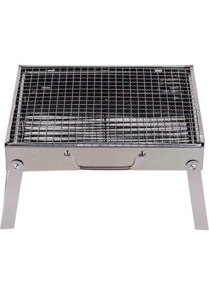 Roadtrip Portatif Katlanır Bbq Mangal Silver