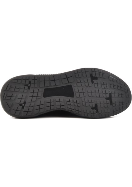 Siyah Nubuk Hakiki Deri Erkek Sneaker 1004 M