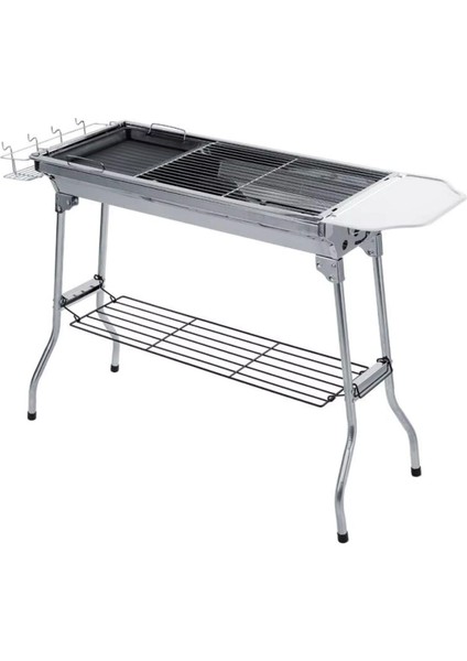 Grillmate Portatif Katlanır Bbq Mangal Silver