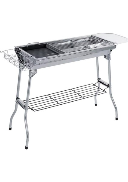 Grillmate Portatif Katlanır Bbq Mangal Silver