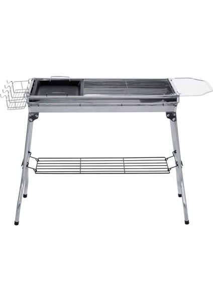 Grillmate Portatif Katlanır Bbq Mangal Silver
