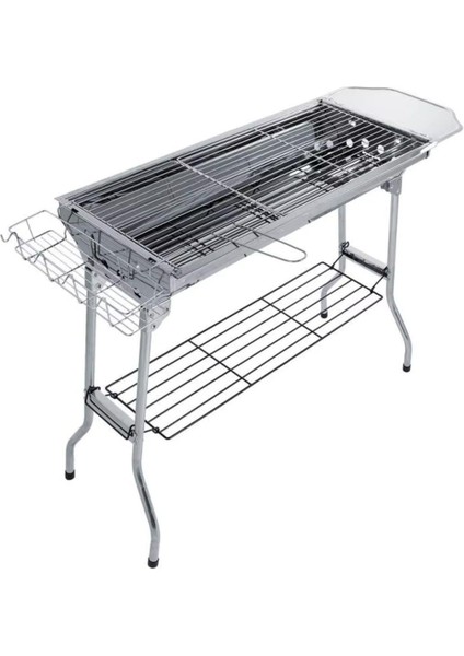 Grillmate Portatif Katlanır Bbq Mangal Silver
