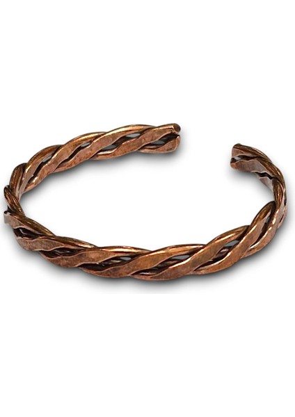 Saf Bakır Bileklik, Burgulu Bilezik 522-2