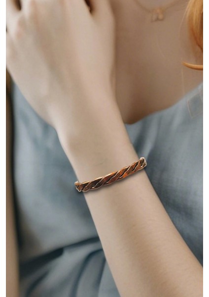 Saf Bakır Bileklik, Burgulu Bilezik 522-2 fiyatları