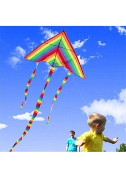 Gökkuşağı Uçurtma - Küçük Boy Kumaş- 55 cm En Genişliği