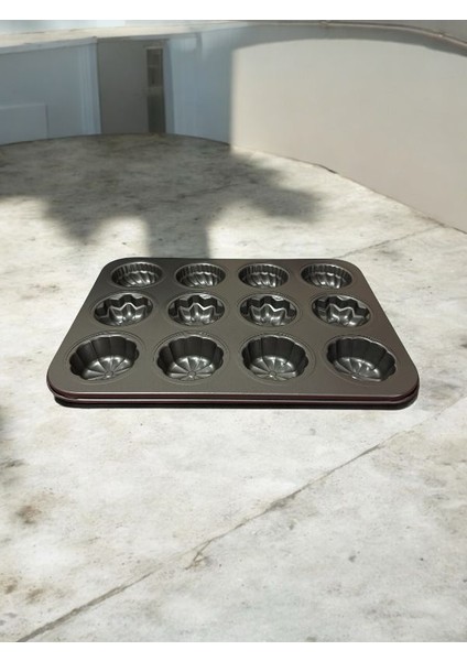 3 Çeşit Desenli Kek Muffin ve Kurabiye Kalıbı 26,5 X35 cm modelleri