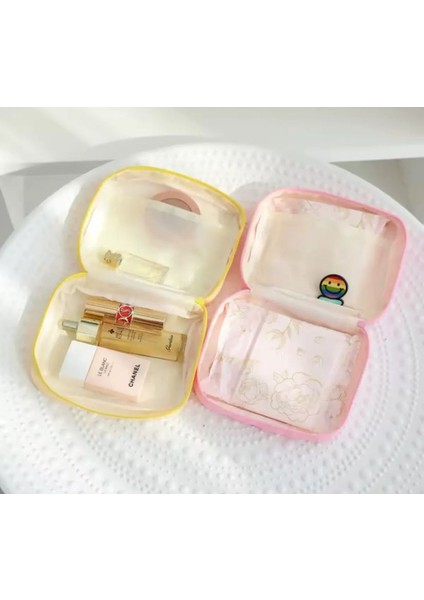 Melodi Sanrio Makyaj Ped Kozmetik Çantası Düzenleyici 13x13 cm fiyatları