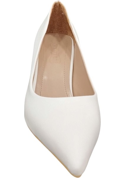 20492184Z 6 cm Kadeh Topuk Sivri Burun Kadın Stiletto Ayakkabı modelleri