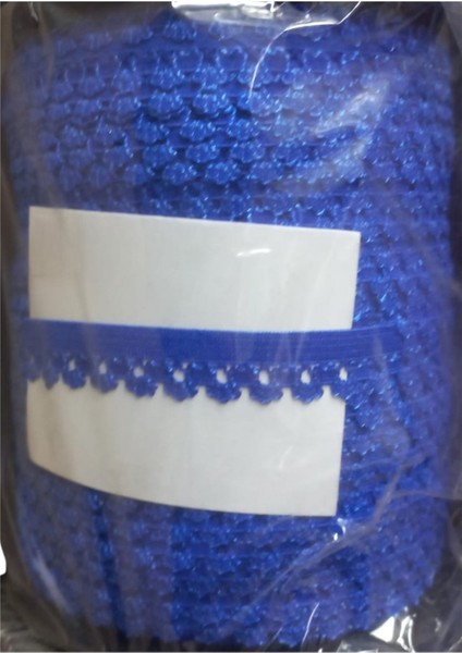 Çamaşır Lastiği Dantelli 1 cm 75 Metre 1 Top Saks