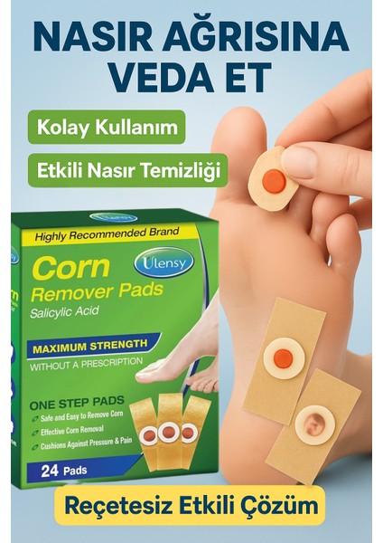Ayak ve Parmaklar İçin Ped 24'lü