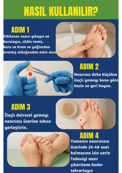 Ayak ve Parmaklar İçin Ped 24'lü
