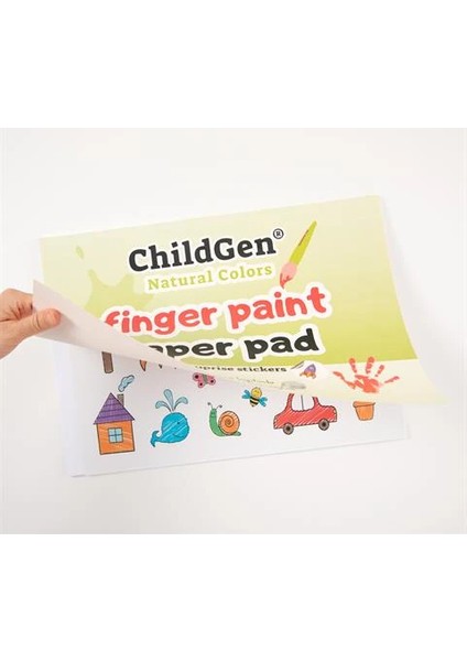 Parmak Boya Resim Defteri