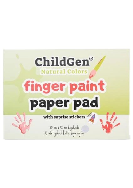 Parmak Boya Resim Defteri modelleri