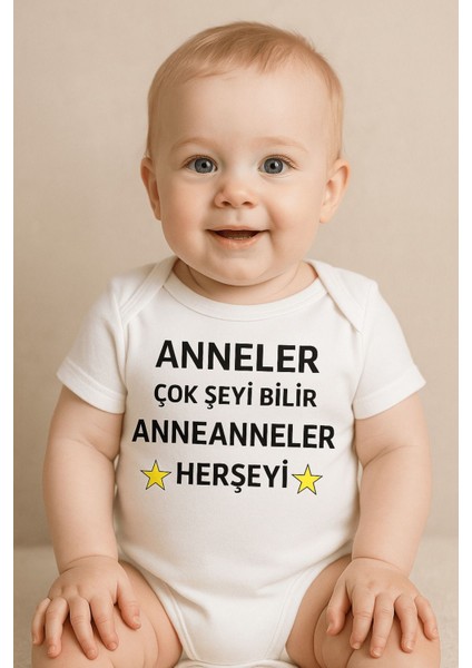 Yazılı Zıbın Anneler Çok Şeyi Bilir Yazılı Bebek Zıbını