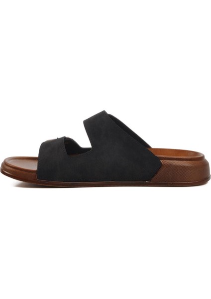 Pierre Cardin PC-7411 M Siyah Erkek Terlik