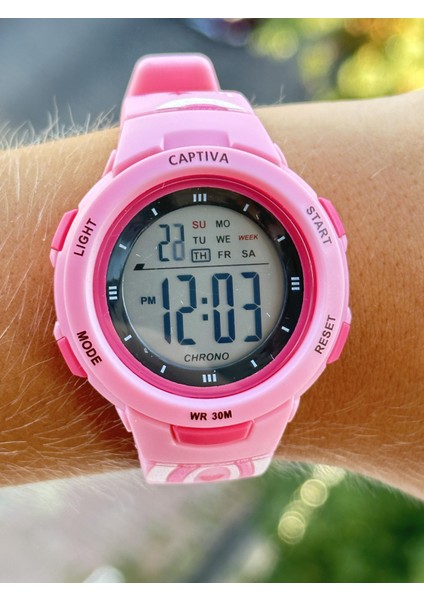 Alarmlı Aydınlatmalı Çocuk Kol Saati