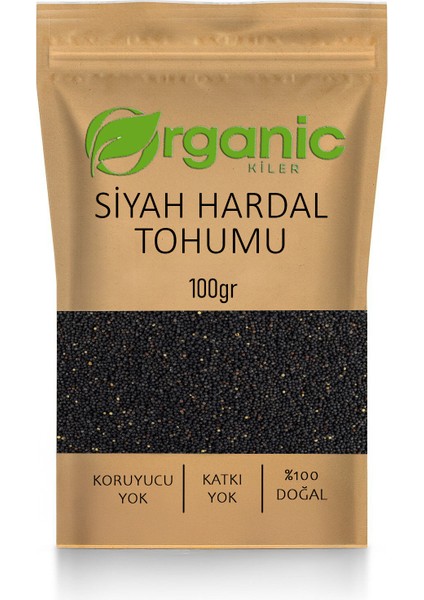 Siyah Hardal Tohumu 100GR. Elenmiş & Katkısız Taze Mahsül