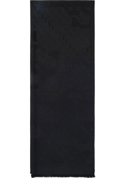 Kadın Siyah Blaise Desenli Şal 70X180