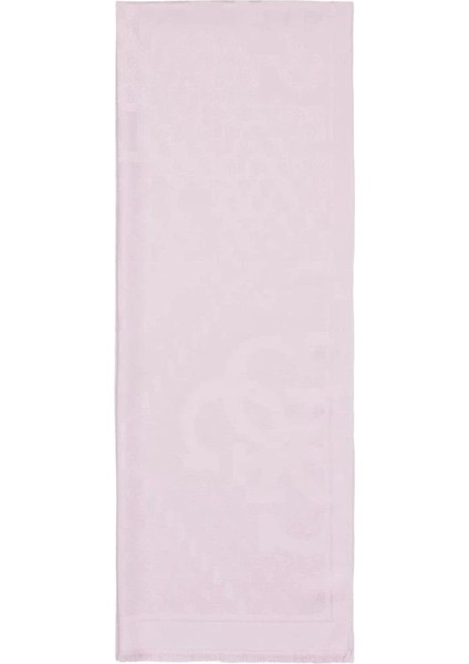 Kadın 4g Logolu Pembe Şal