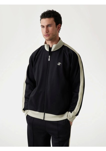 Erkek Siyah Castore Fermuarlı Sweatshirt fiyatları