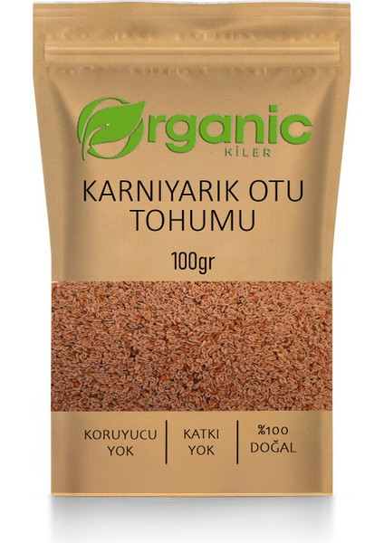 Karnıyarık Otu Tohumu 100GR. Elenmiş & Katkısız Taze Mahsül
