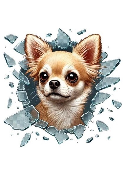 Fulcar Chiuahua Araç Stickerı fiyatları