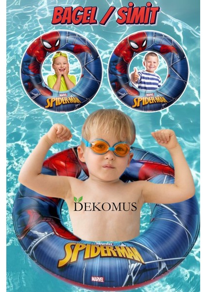 Dekomus Ile Lisanslı Spıderman Simit 56 cm