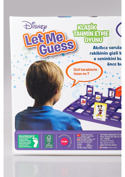 Dekomus Ile 24 Adet Dısney Karakteri Let Me Guess / Tahmin Et Ingilizce Oyun Kartları fiyatları