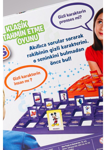 Dekomus Ile 24 Adet Dısney Karakteri Let Me Guess / Tahmin Et Ingilizce Oyun Kartları fırsatları