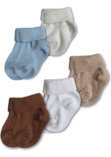 0-6 Ay Bebek Kutulu Soket Çorap 5li Set fiyatları