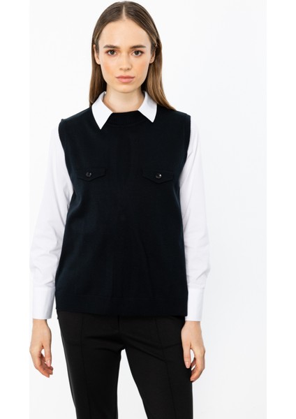 45334 Onteks Dik Yaka Süveter