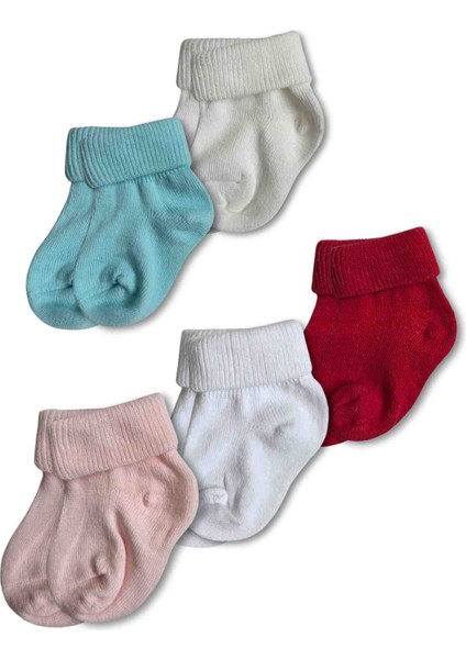 0-6 Ay Bebek Kutulu Soket Çorap 5li Set fiyatları