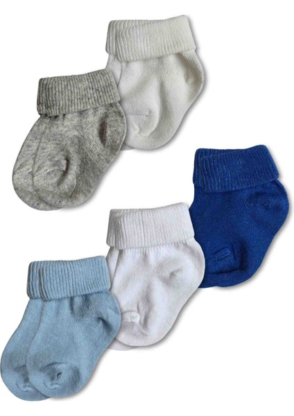 0-6 Ay Bebek Kutulu Soket Çorap 5li Set fiyatları