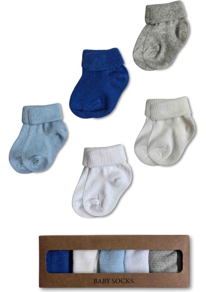 0-6 Ay Bebek Kutulu Soket Çorap 5li Set modelleri