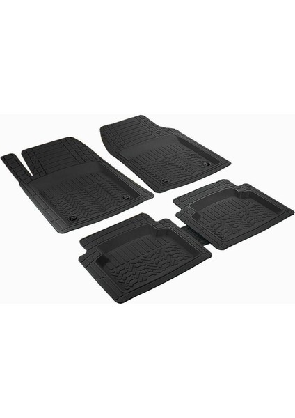 Mazda Premacy Uyumlu 3D Havuzlu Paspas Profesyonel Siyah