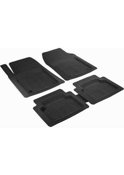 Promats Subaru Forester Profesyonel Paspas Siyah Havuzlu